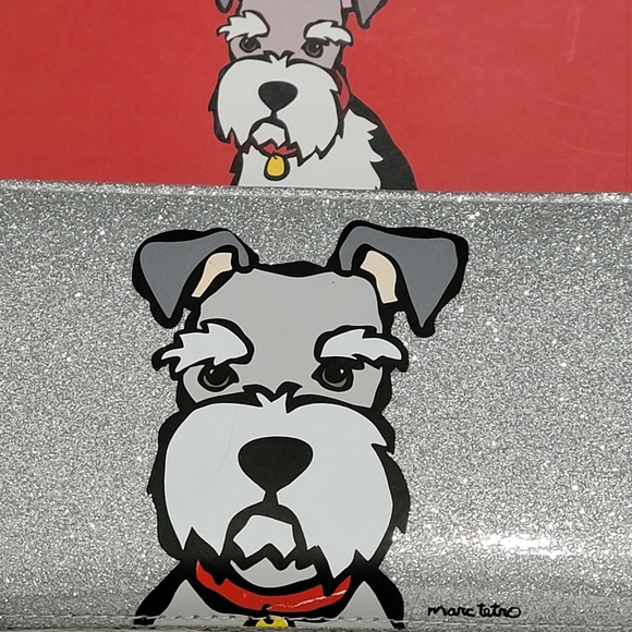 NWT, Marc Tetro full sized wallet in box. Schnauzer! - Picture 3 of 8